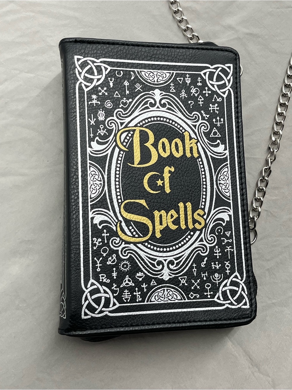 Spirit Halloween Book of Spells Crossbody Purse - Picture 2 of 5